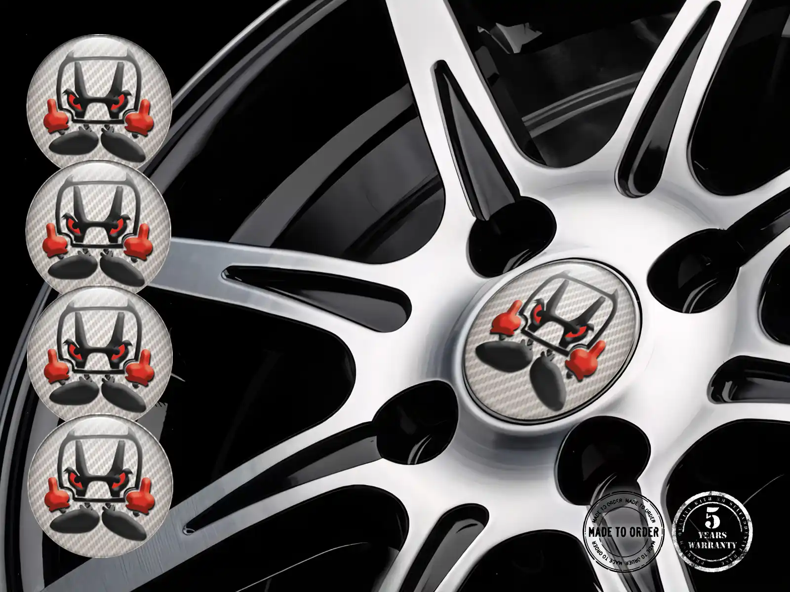 Wheel Stickers Drift Superior Dome Autos